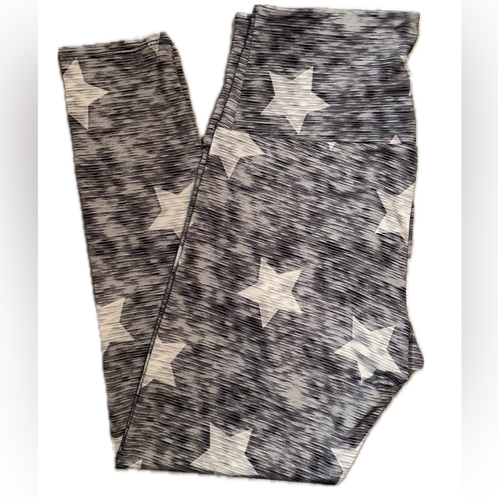 Core 10 Women's Printed High Waist Yoga 7/8 Crop Legging